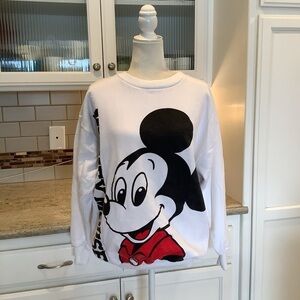 Vintage Disney Character Fashions Mickey Mouse Sweatshirt Large